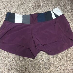 lululemon athletica Purple Athletic Shorts